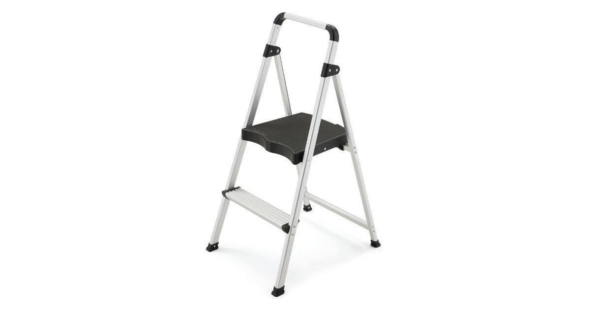2 step aluminum ultra light step stool