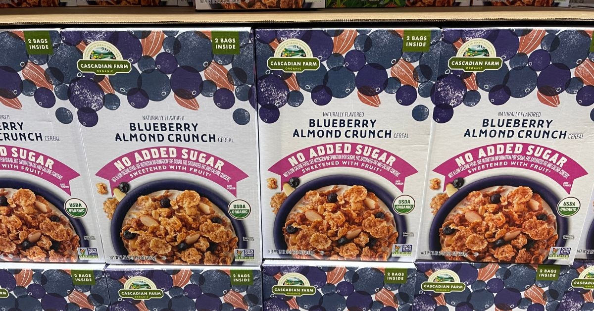 cascadian farms blueberry almond crunch