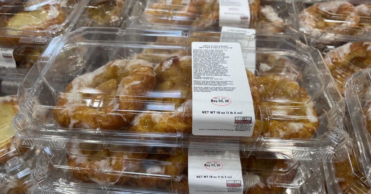 kirkland signature apple filled danishes