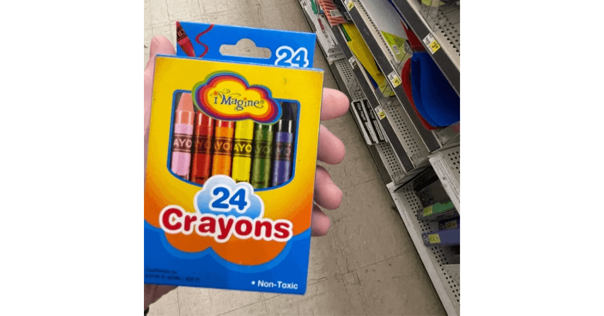 Imagine Crayon 24-Pack