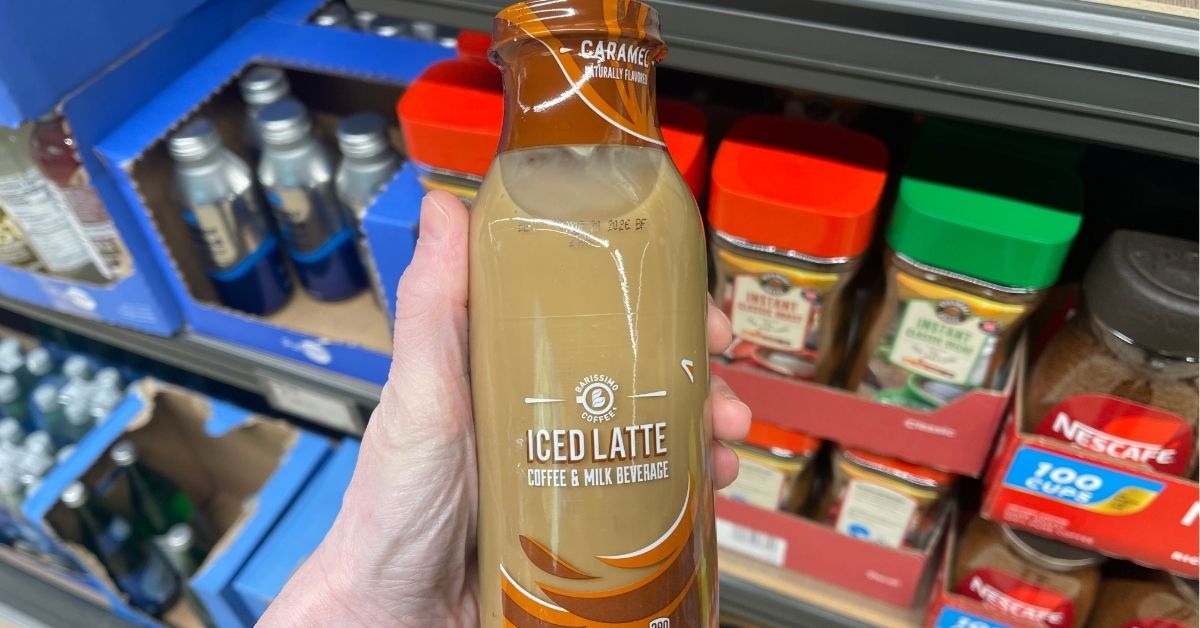 barissimo coffee caramel iced latte