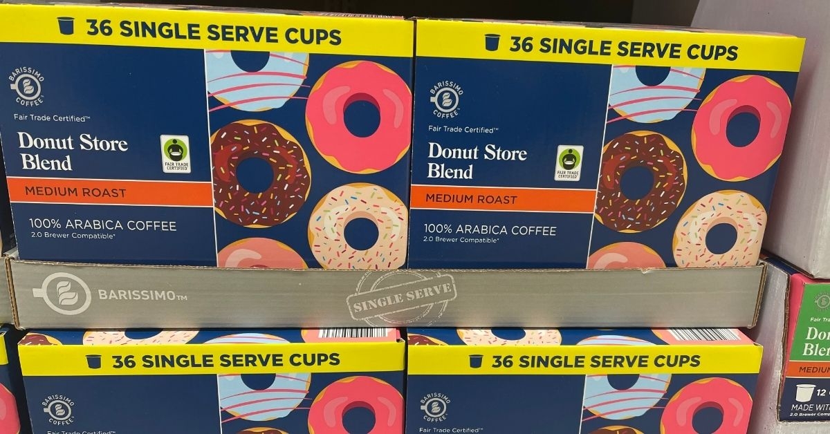barissimo coffee donut store blend coffee cups