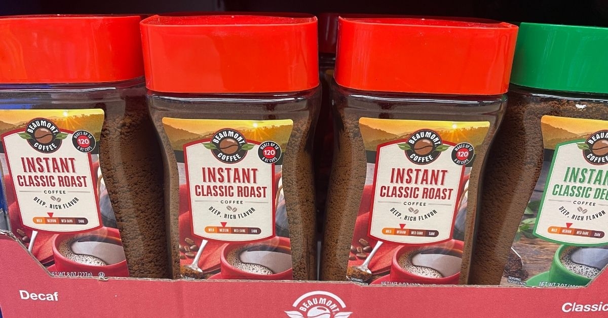 beaumont coffee instant classic roast