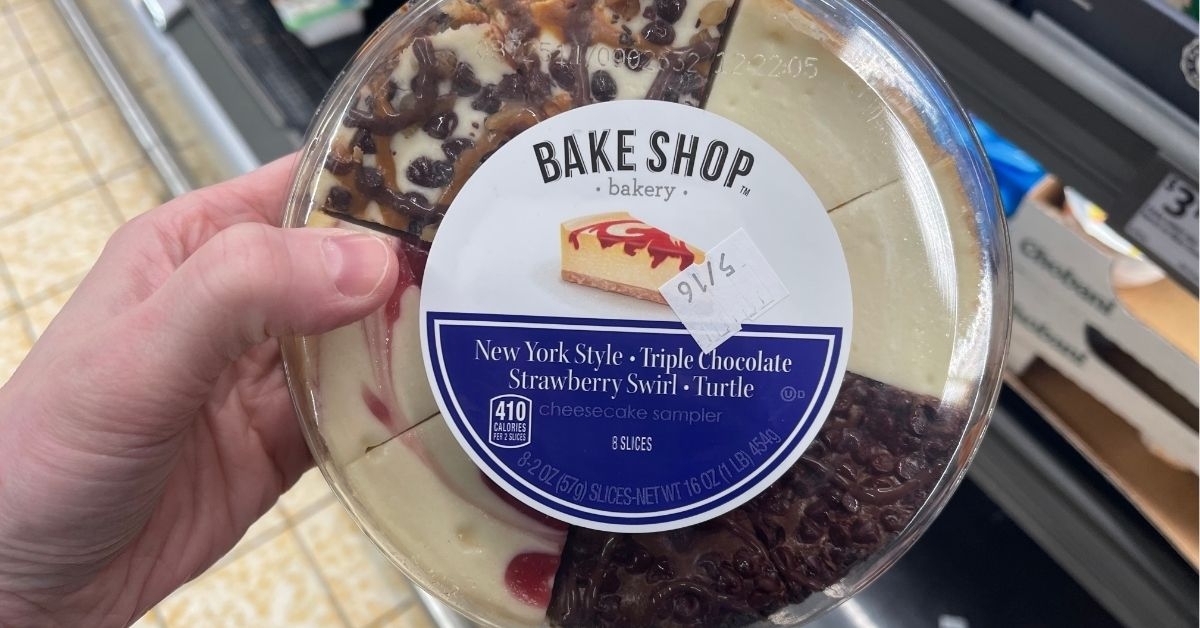 bake shop cheesecake sampler