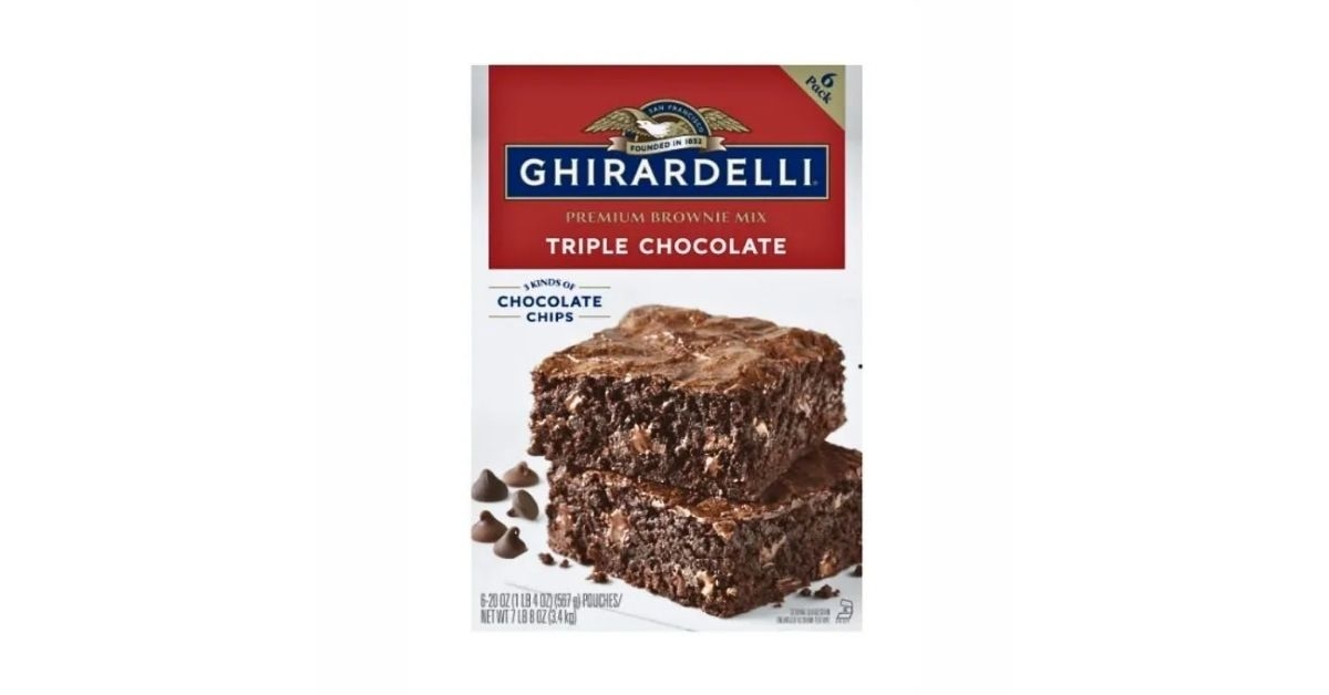 Ghirardelli, Triple Chocolate Premium Brownie Mix