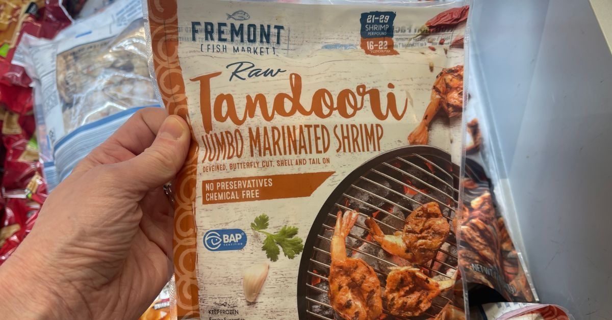 tandoori jumbo marinated shrimp
