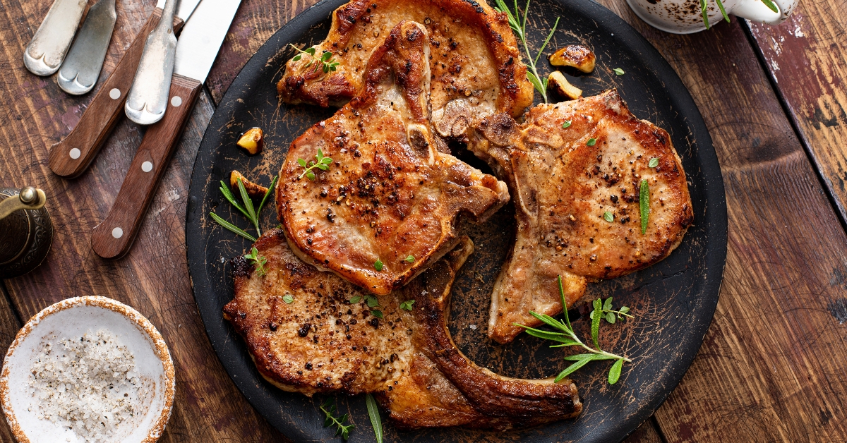 pan fried pork chops