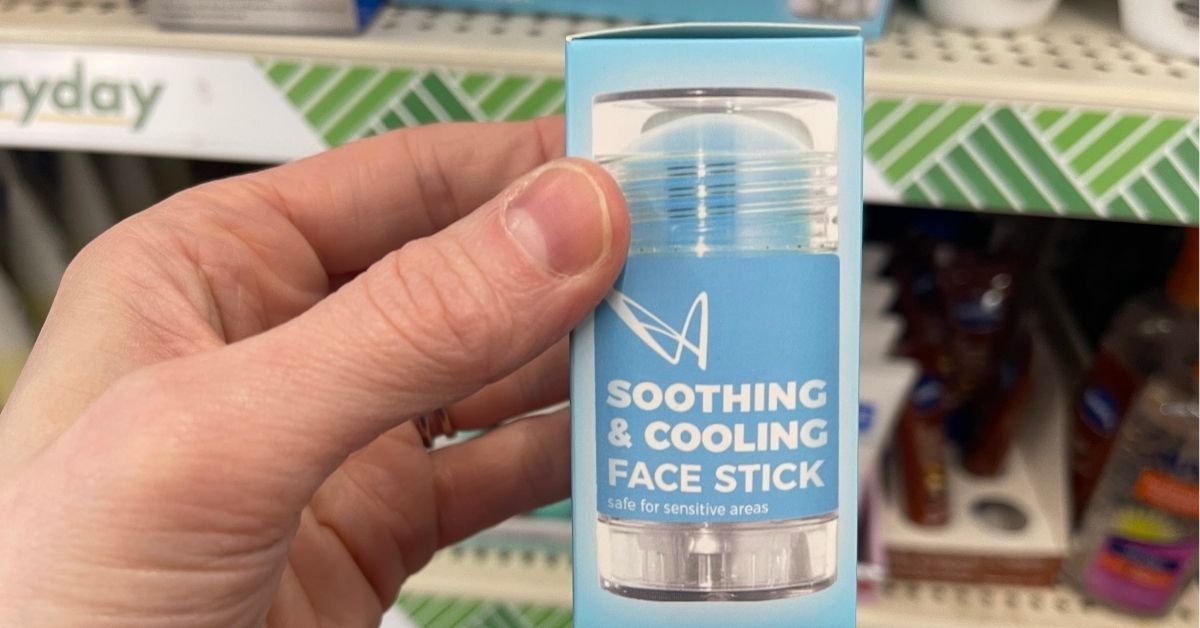 soothing and cooling face stick