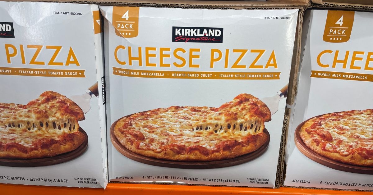 kirkland signature cheese pizza