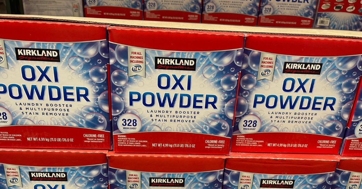 kirkland signature oxi powder laundry booster