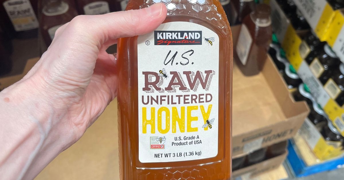 kirkland signature raw unfiltered honey