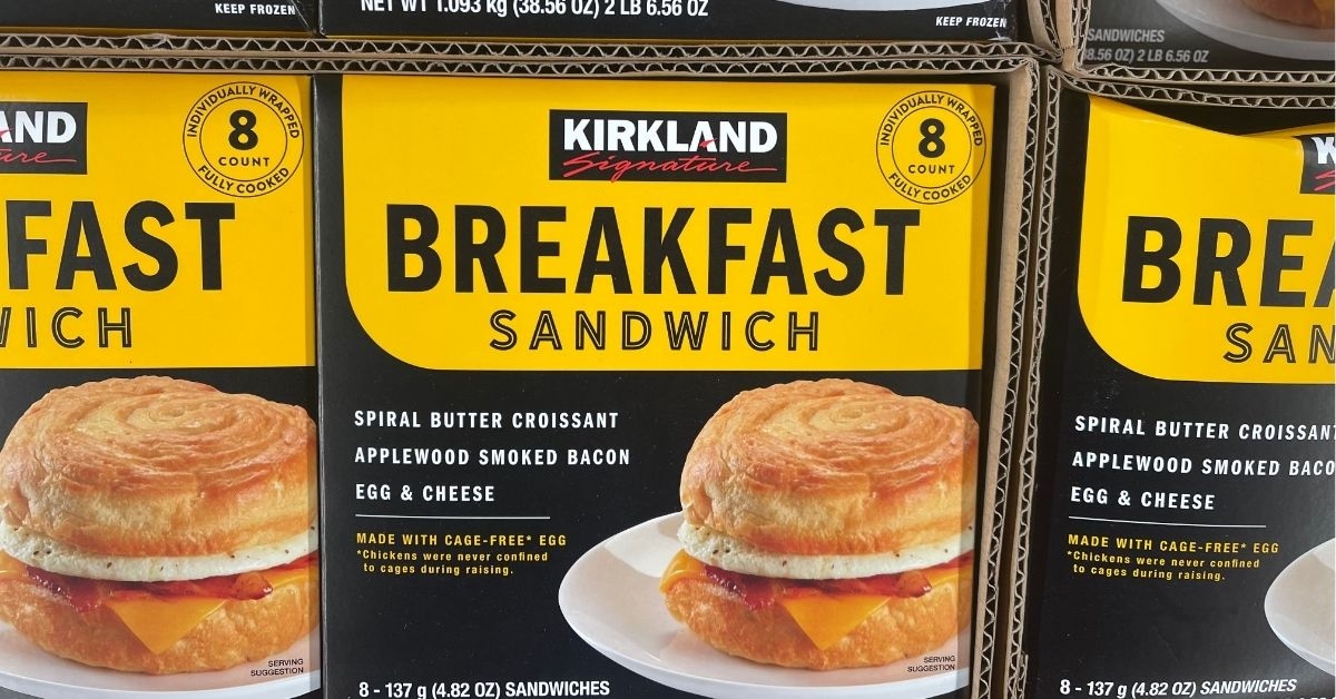 pack of breakfast sandwich