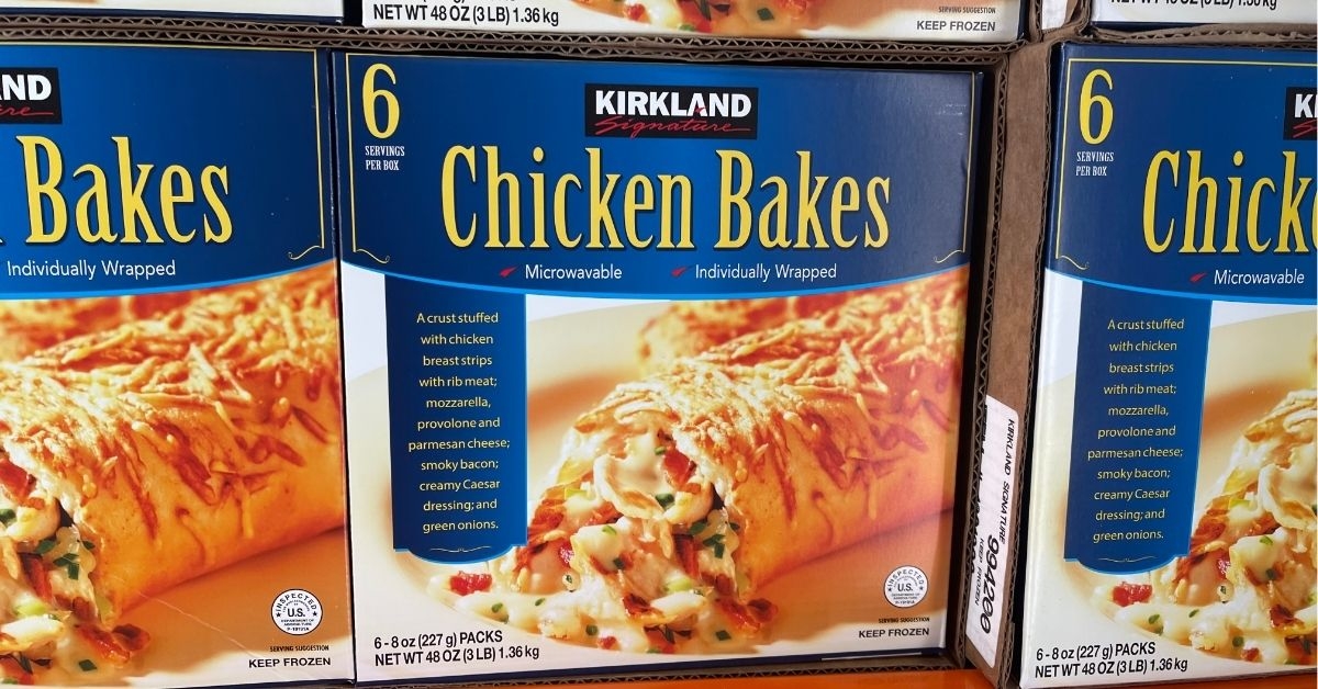 stack of chicken bakes