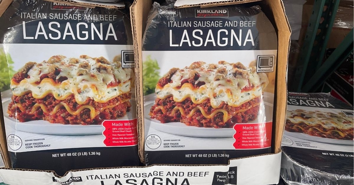 sausage and beef lasagna