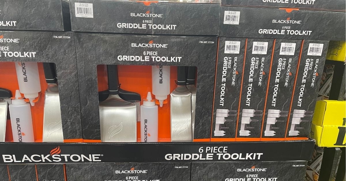 six piece griddle kit