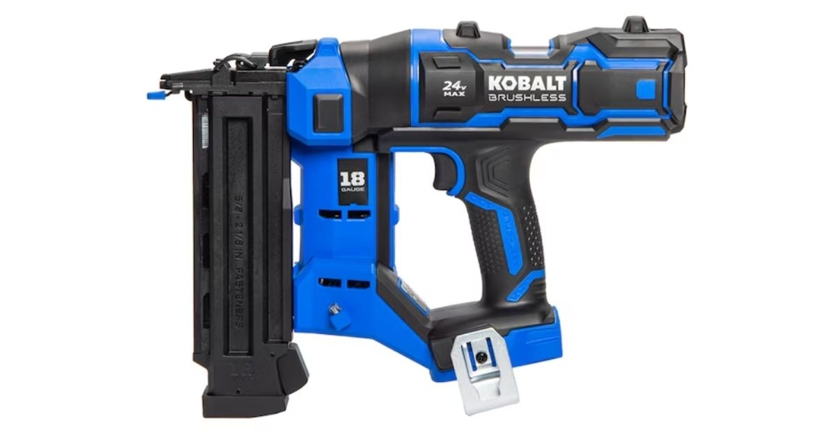 kobalt xtr cordless straight brad nailer
