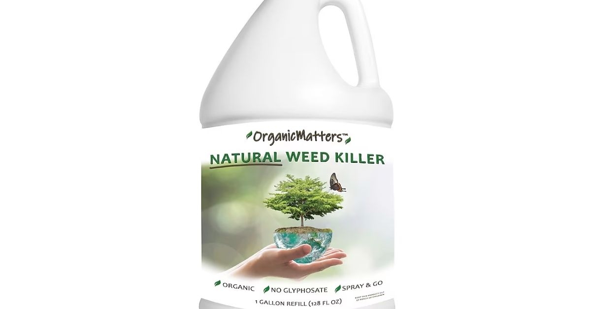 organic matters natural weed killer