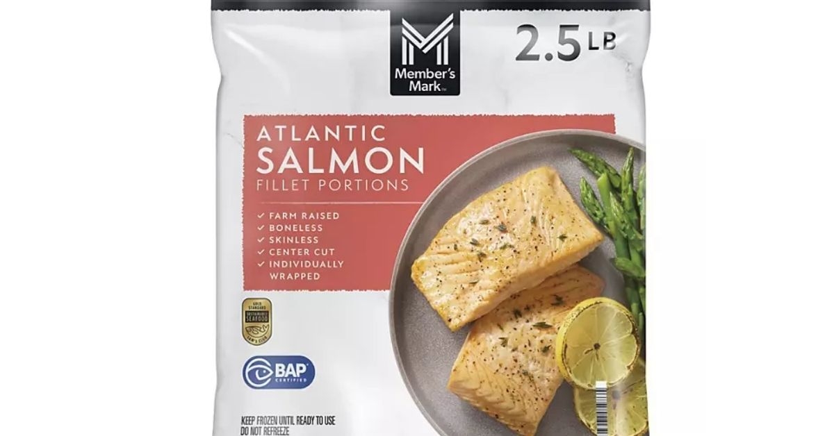members mark atlantic salmon fillet portions