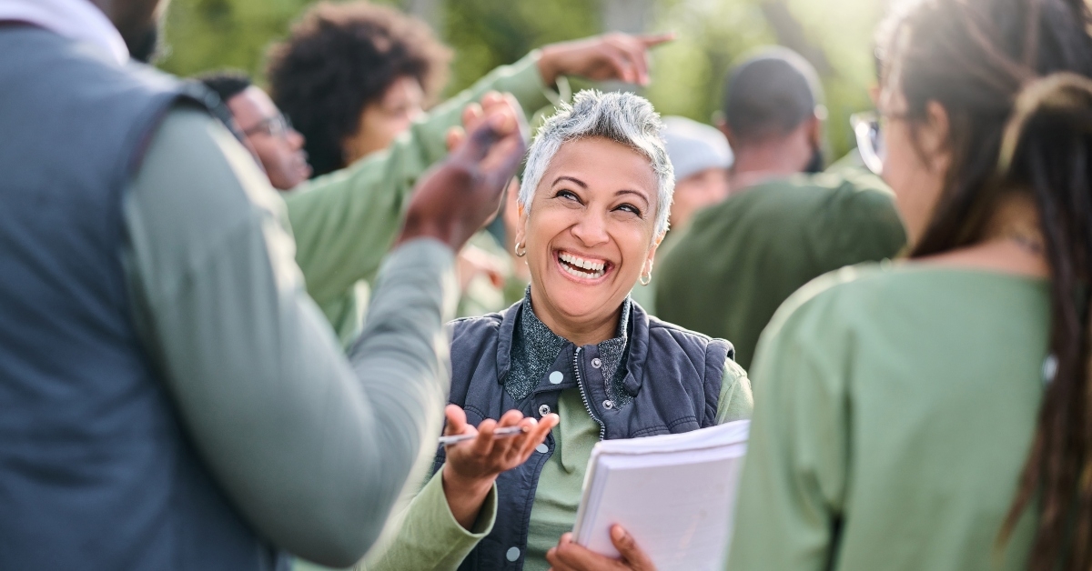 teamwork and planning with leadership