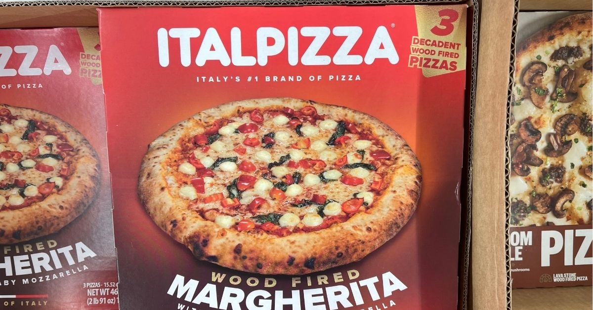 italpizza wood fired margherita pizza