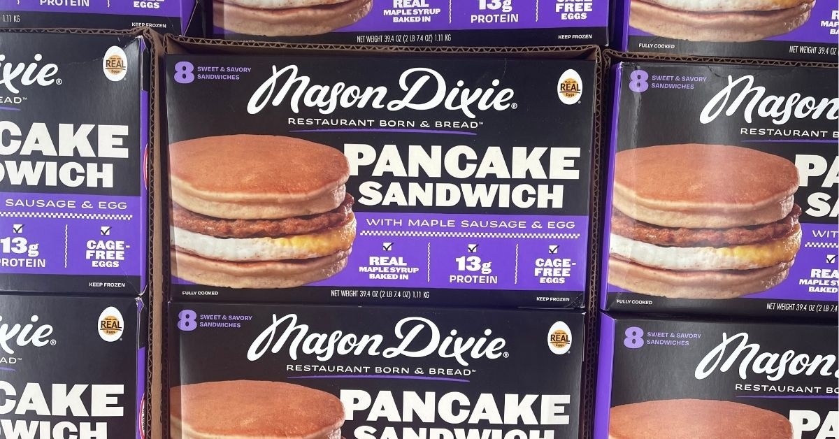 mason dixie pancake sandwiches