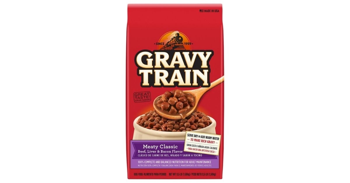gravy train dry dog food