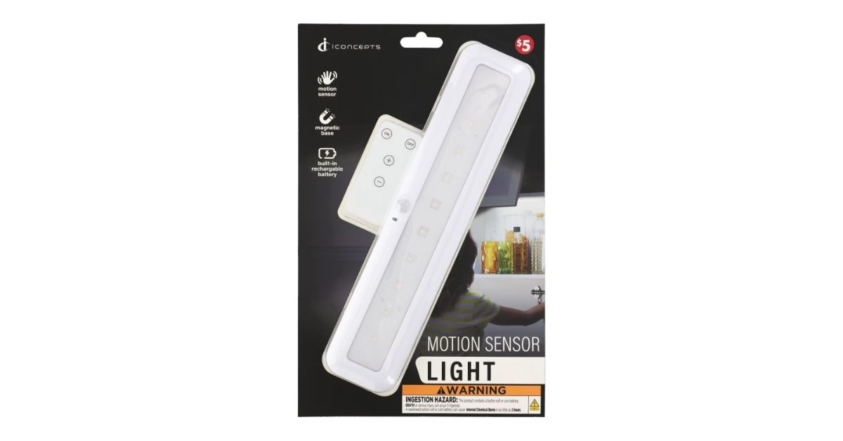 remote controlled motion sensor lights