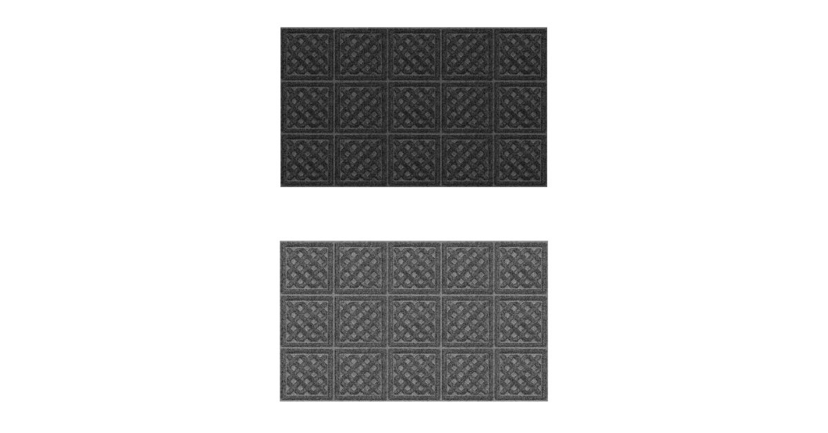 rubber backed door mats