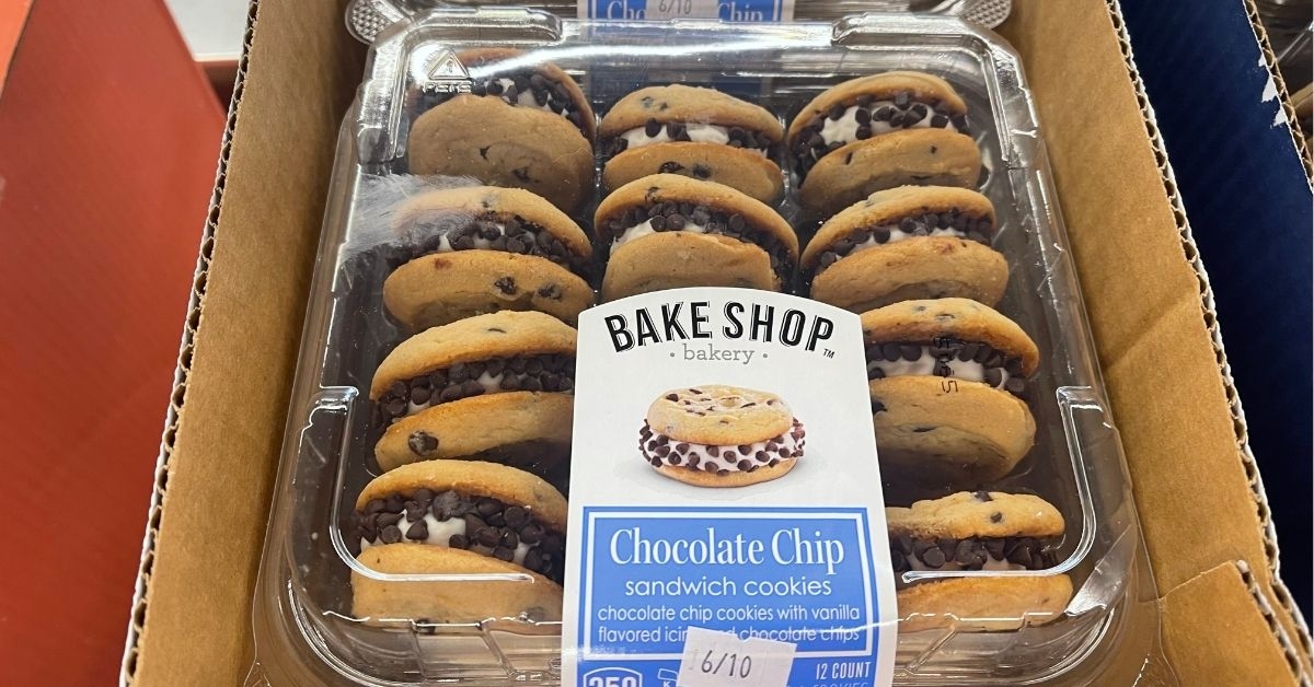 chocolate chip cookie sandwiches