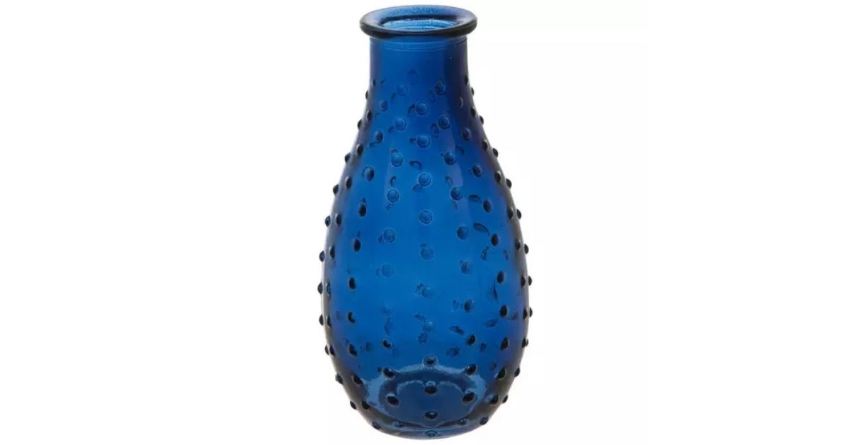 hobnail glass vase