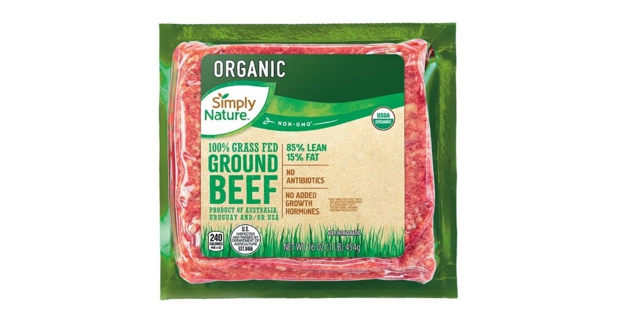 organic grass fed beef