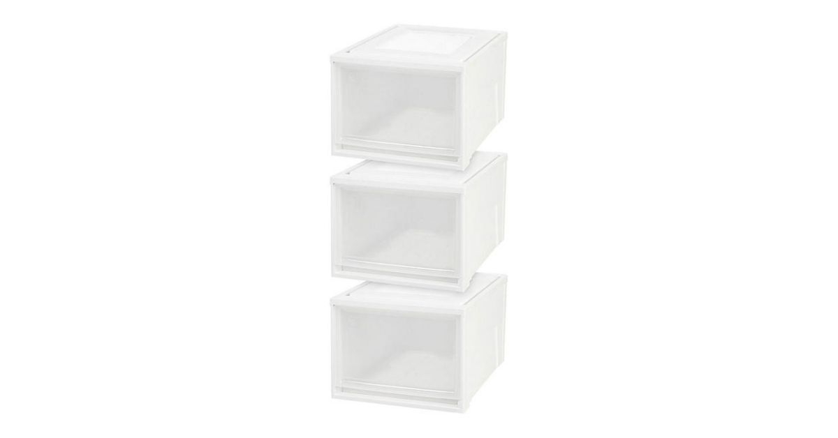 medium modular stacking drawers
