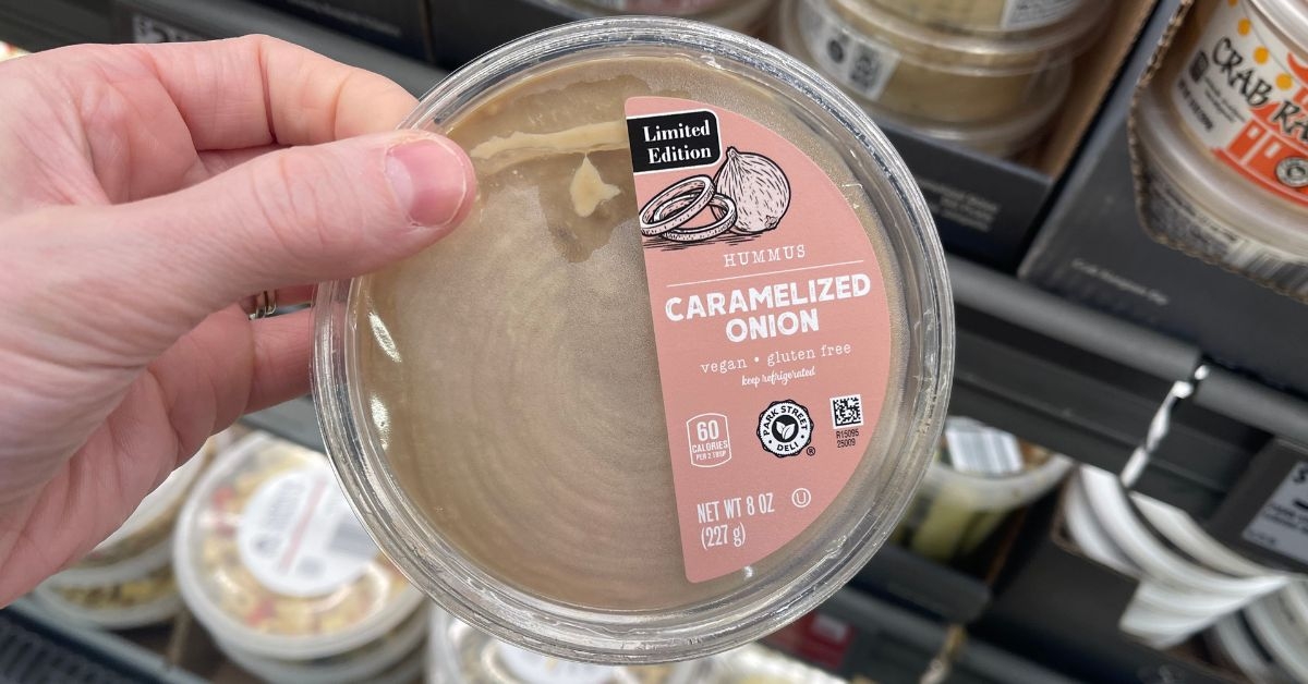 caramelized onion hummus