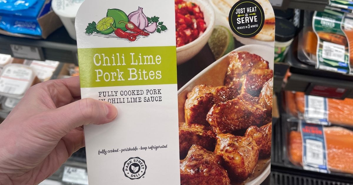 deli chili lime pork bites