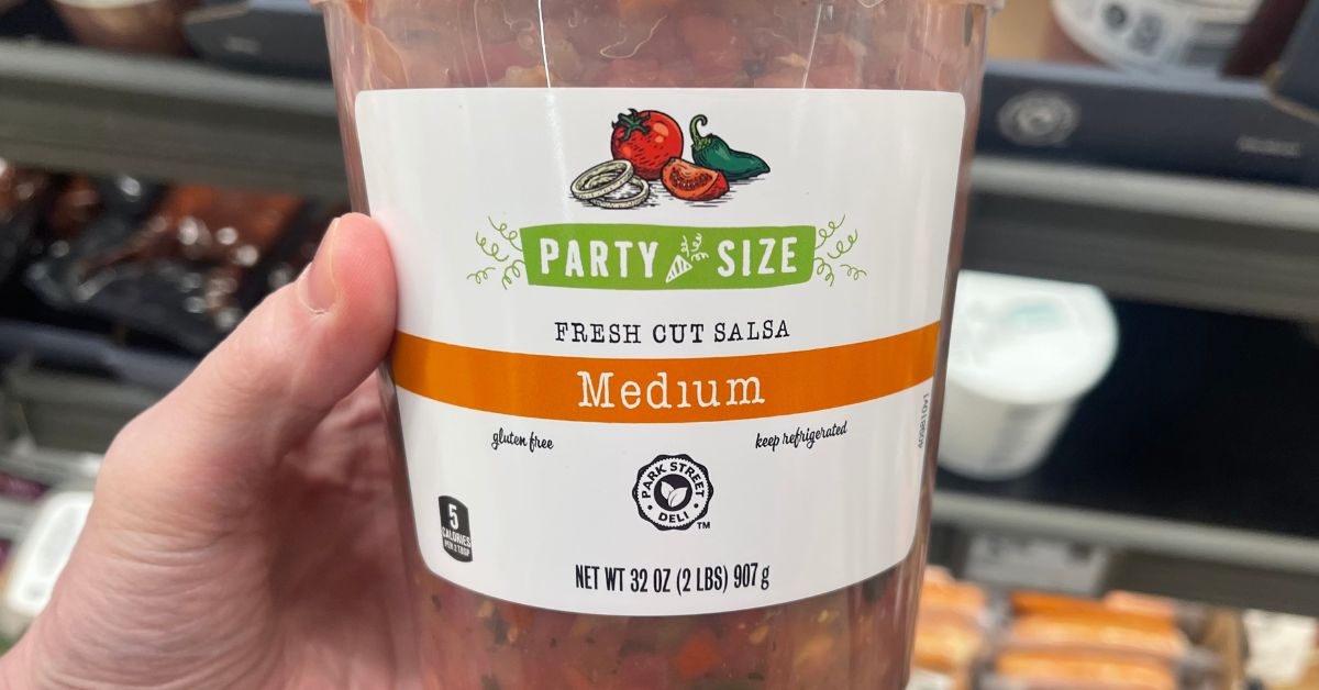pack of party size salsa