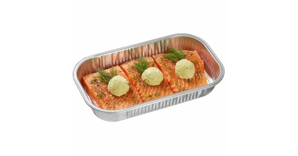 Kirkland Signature Salmon Milano with Basil Pesto Butter