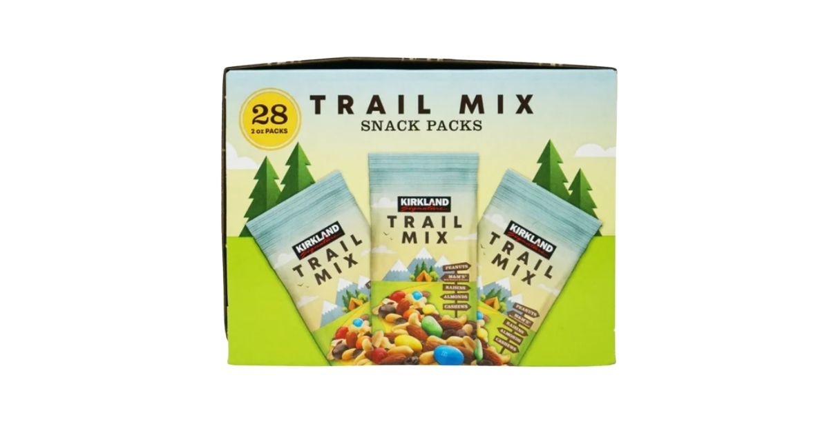 organic trail mix packs