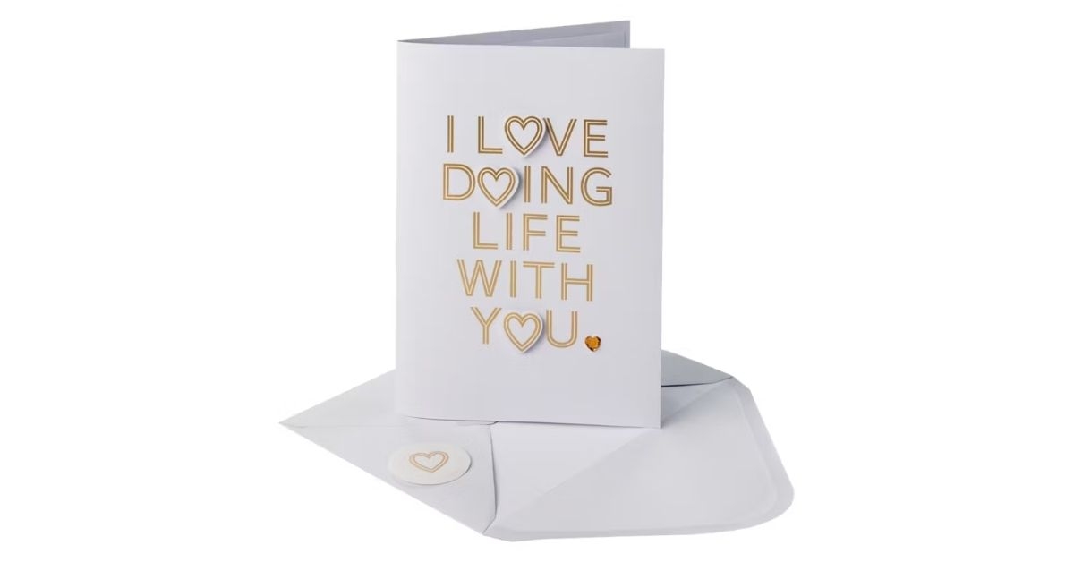 Aldi Greeting Card 