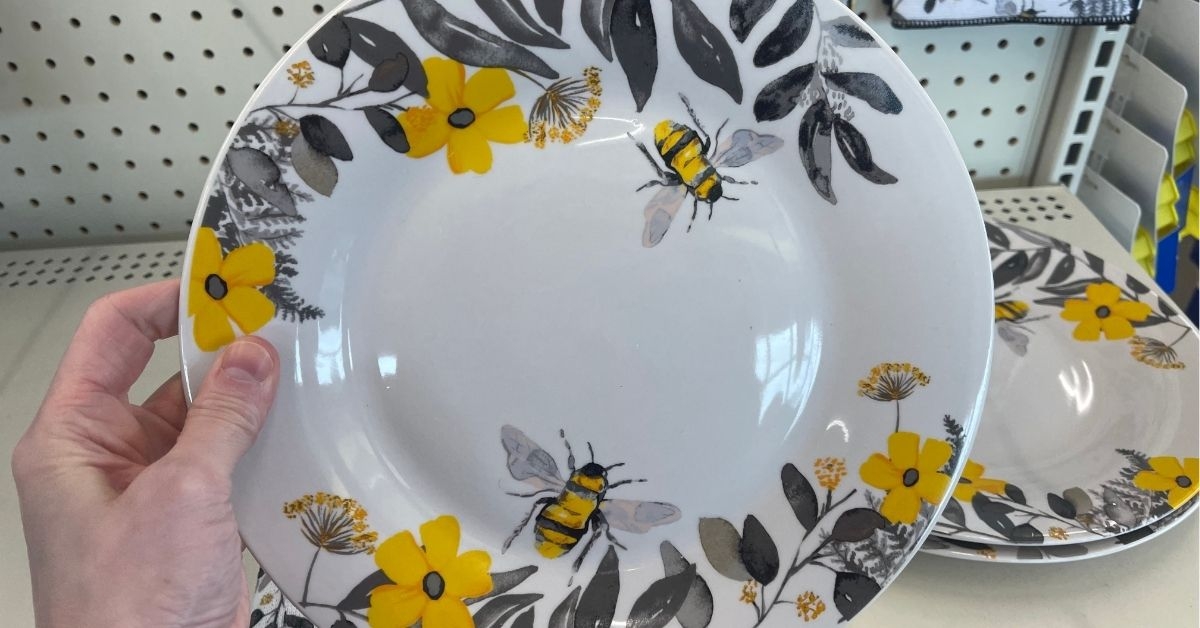 royal norfolk bee dinner plate