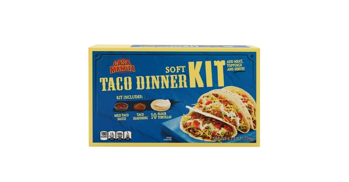 casa mamita soft taco dinner kit
