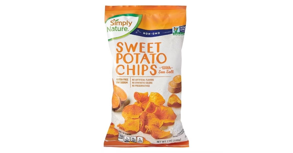 simply nature sweet potato chips