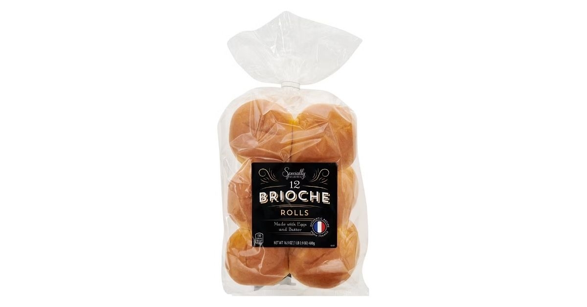 aldi specially selected brioche rolls