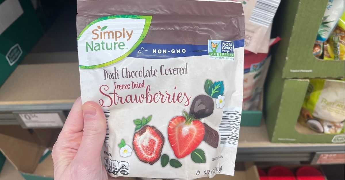 chocolate covered freeze dried strawberries