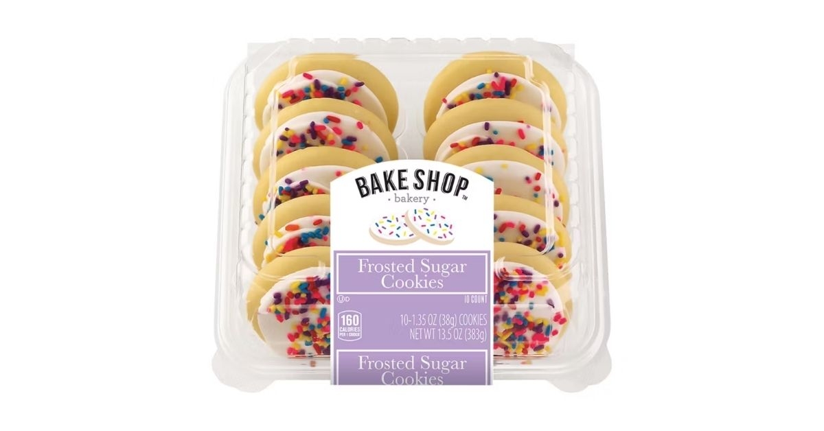 bake shop frosted sugar cookies