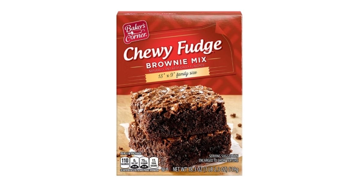 bakers corner brownie mix