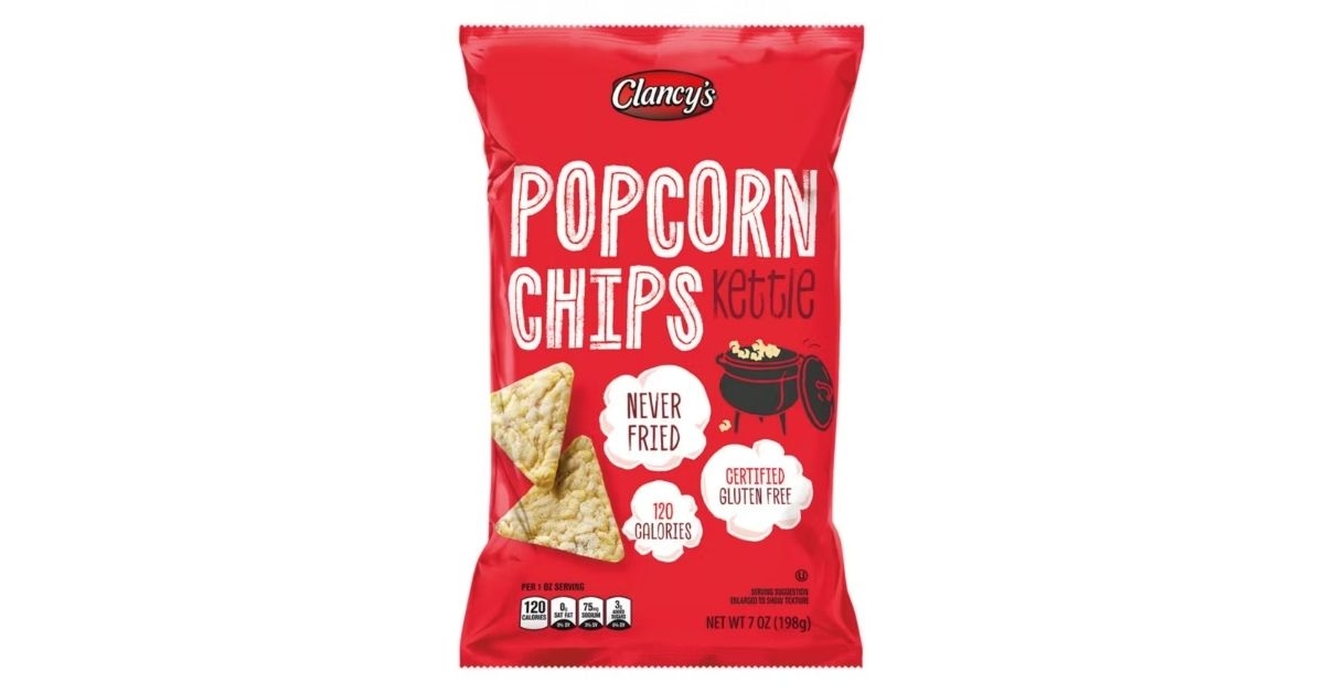 clancys gluten free kettle popcorn chips