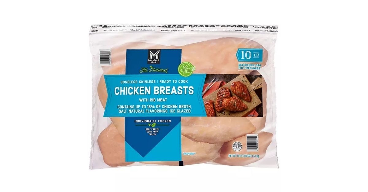 boneless and skinless chicken breasts