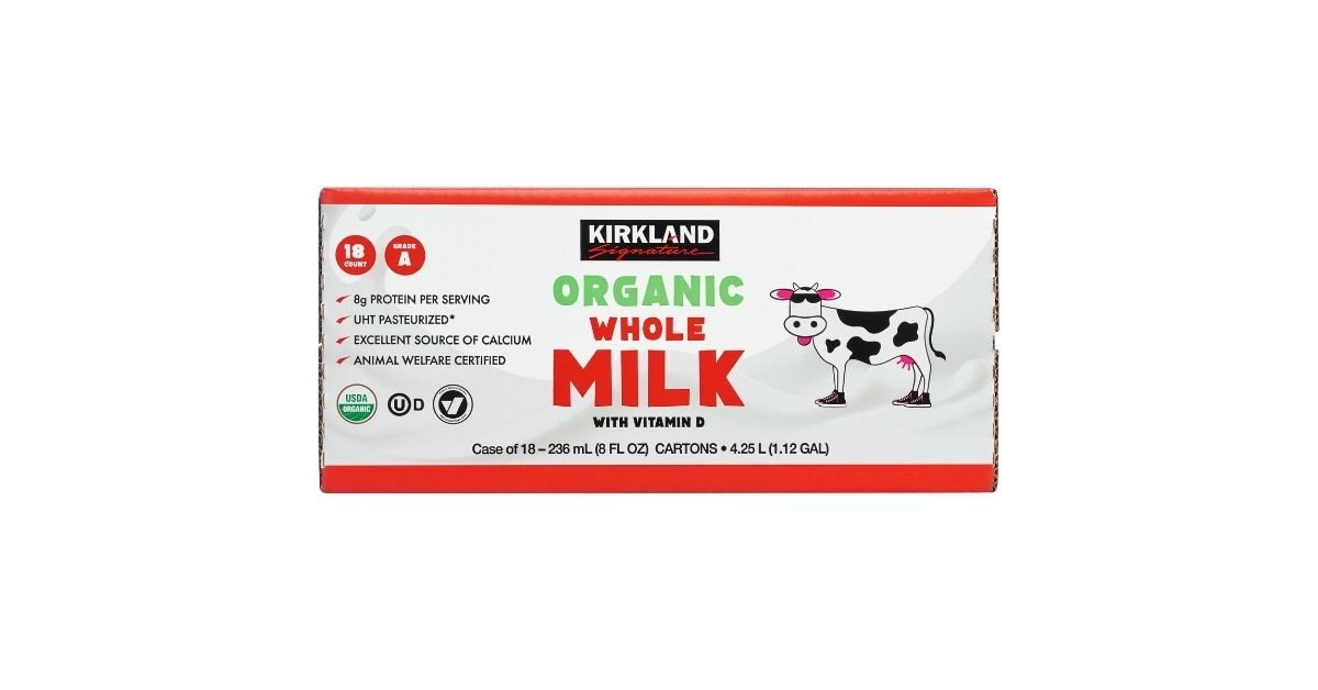 Kirkland Signature milk