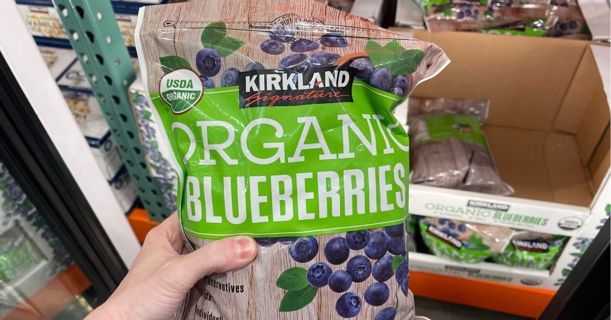 costco kirkland signature organic blueberries
