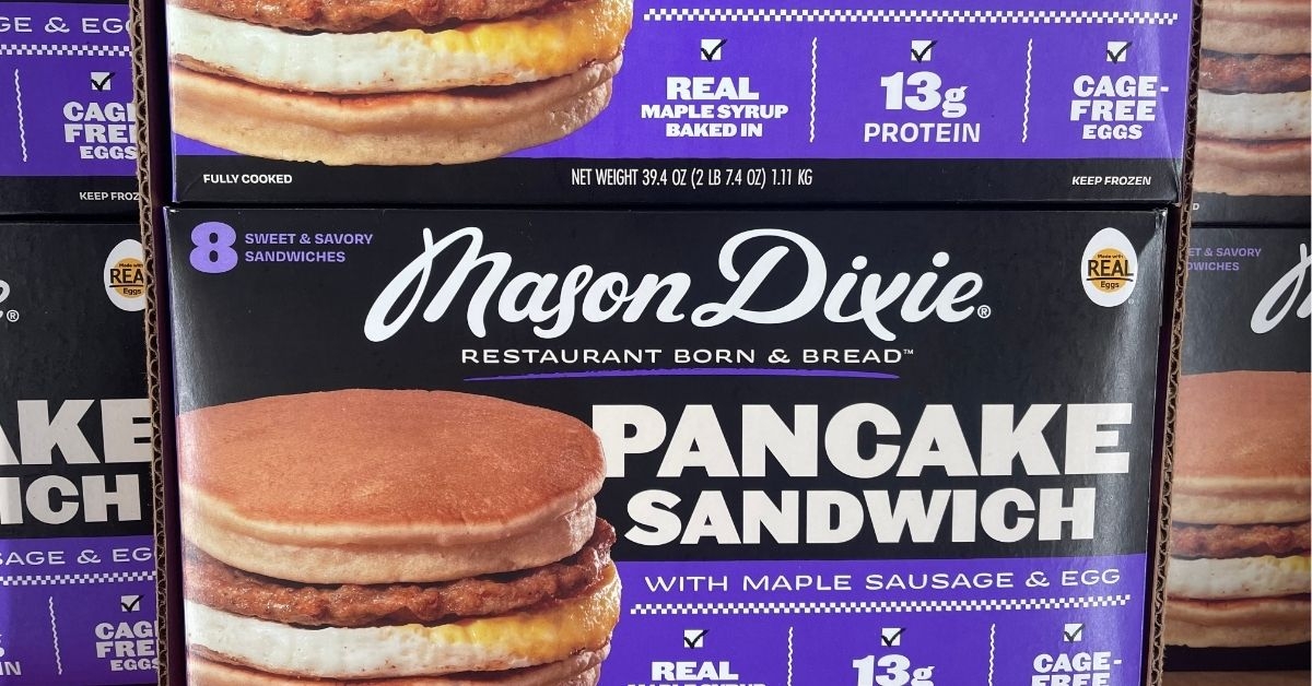 costco mason dixie pancake sandwiches